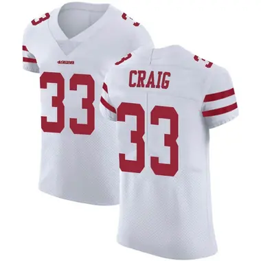 Men's Roger Craig San Francisco 49ers Vapor Untouchable Jersey - Elite White