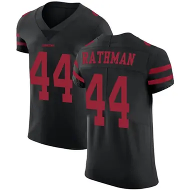Men's Tom Rathman San Francisco 49ers Alternate Vapor Untouchable Jersey - Elite Black