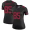 Women's George Kittle San Francisco 49ers Color Rush Jersey - Legend Black Plus Size