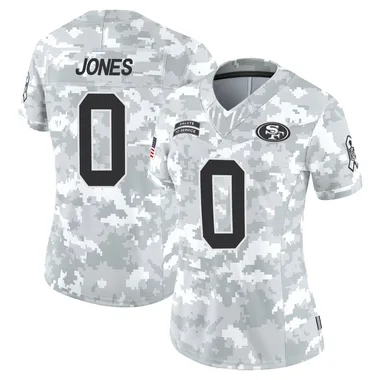 Women's Rob Jones San Francisco 49ers Francisco 2024 Salute to Service Jersey - Limited Arctic Camo