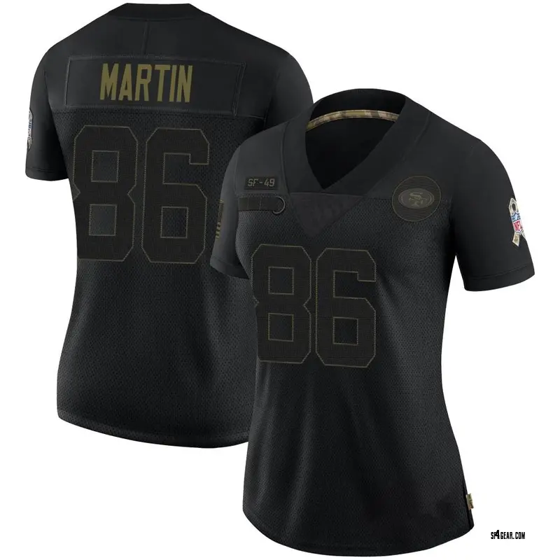 Women's Tay Martin San Francisco 49ers 2020 Salute To Service Jersey - Limited Black