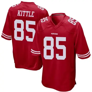 Youth George Kittle San Francisco 49ers Team Color Jersey - Game Red