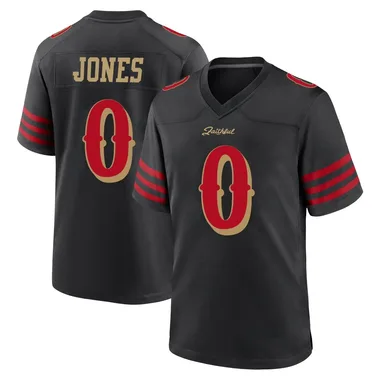Youth Rob Jones San Francisco 49ers 2025 Rivalries Collection Jersey - Game Black