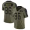 Youth Tay Martin San Francisco 49ers 2021 Salute To Service Jersey - Limited Olive